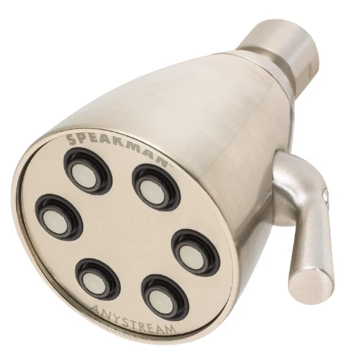 2 GPM Low Flow Shower Head Satino Nickel S-2252-BN-E2