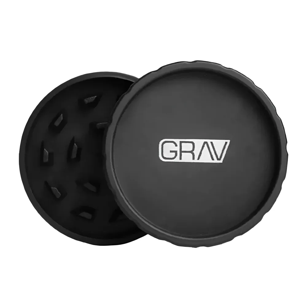 Grinder Ecológico de Cáñamo 2 Piezas – Compacto y Resistente (DIN 352)