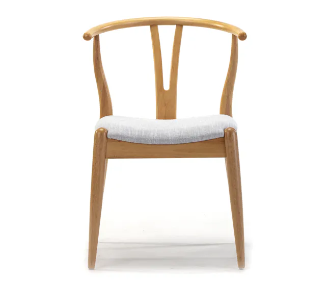 HSS-G con Ranuras Pack 2 sillas Rustic Color Roble, Madera Maciza, 55 cm (Largo) 54,5 cm (Profundo) 76 cm extenso