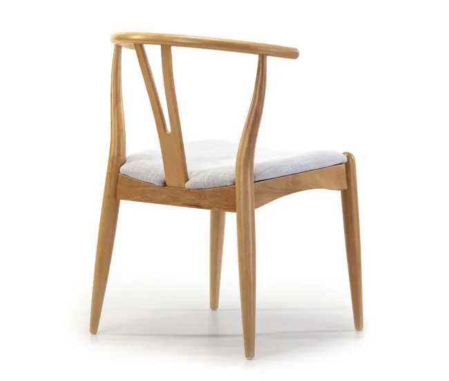 HSS-G con Ranuras Pack 2 sillas Rustic Color Roble, Madera Maciza, 55 cm (Largo) 54,5 cm (Profundo) 76 cm extenso