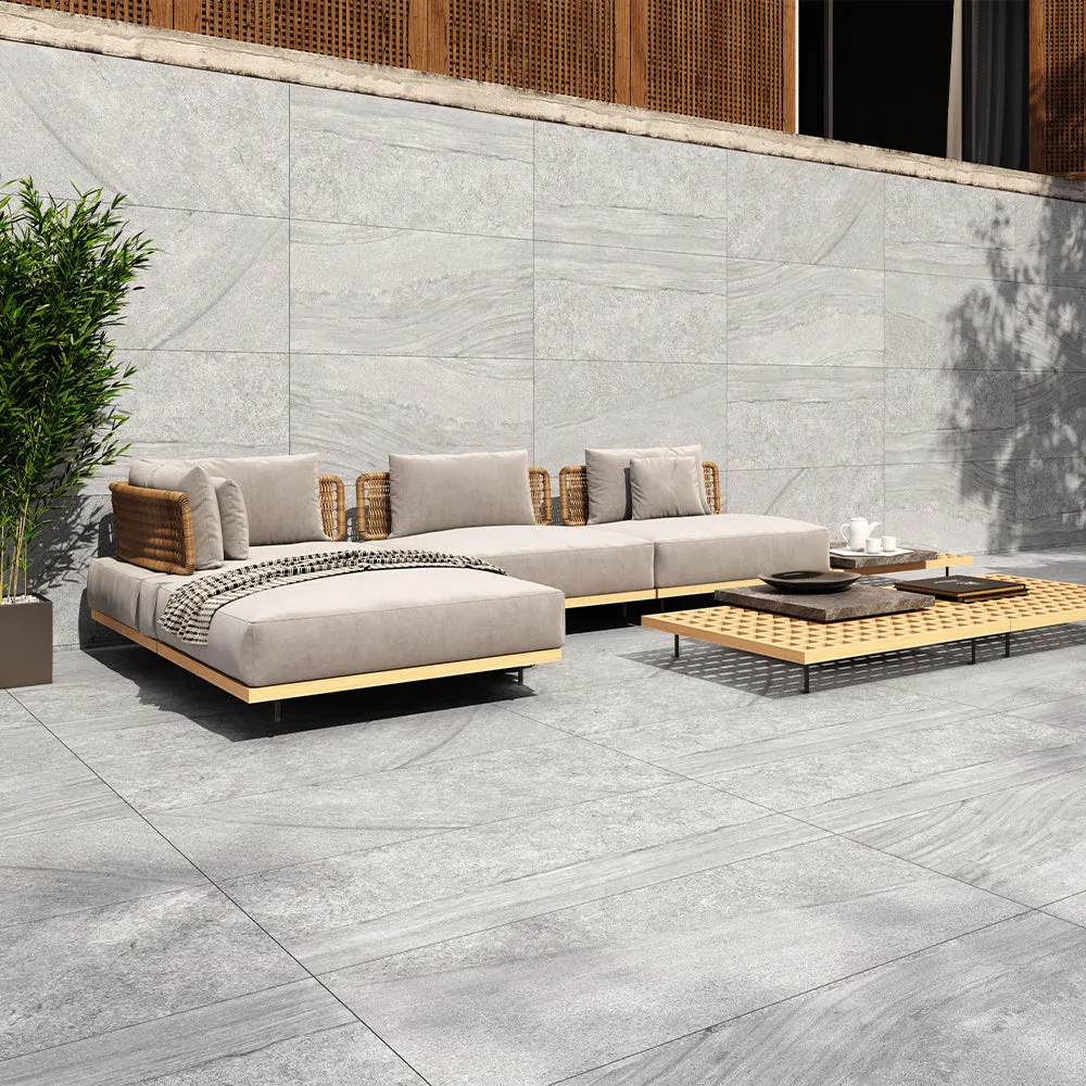 Machos de Rosca Izquierda Porcelanato - Castello De Rochester Antideslizante 62x122 Rectificado
