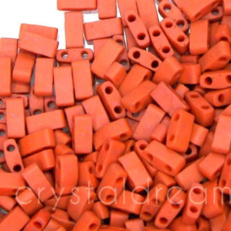 Miyuki Half-Tila - 2,5mm - 2 gr. - Burnt Sienna