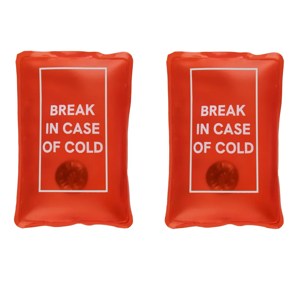 Pack de 2 calentadores de manos “Break case cold” con Tratamiento Antidesgaste
