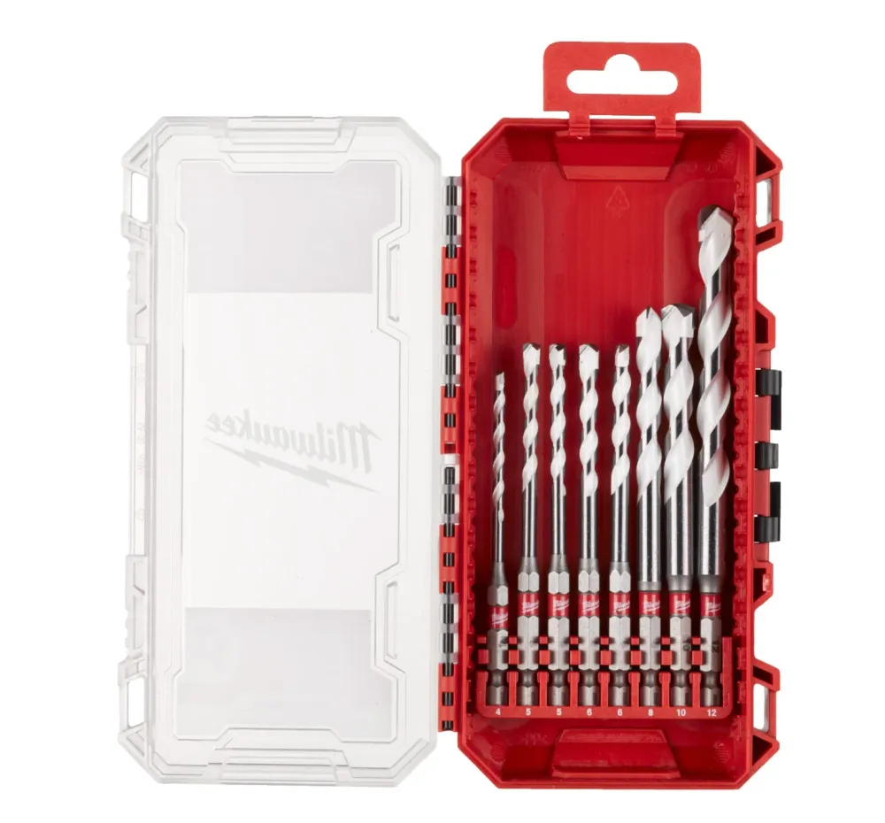 Para Roscado Mano Estuche Brocas Multimaterial 8pcs 2ª Generación Milwaukee