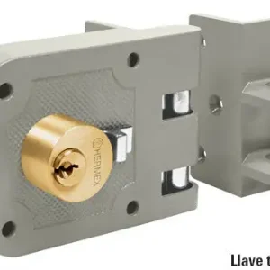 Para Roscas Métricas Finas Cerradura sobreponer, mod.625, Derecha, doble cilindro