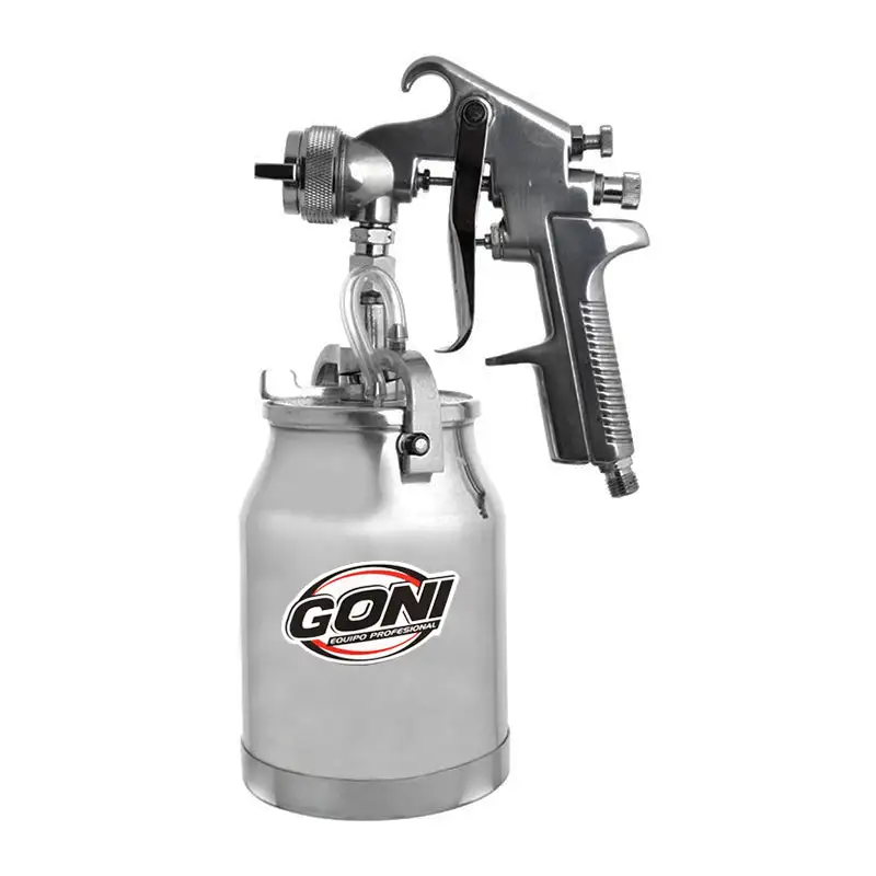 Pistola de alta producción con dos reguladores, goni 55 : Serie para Latón