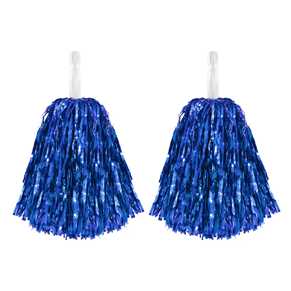 Pompones de animadora azules, 2 uds.