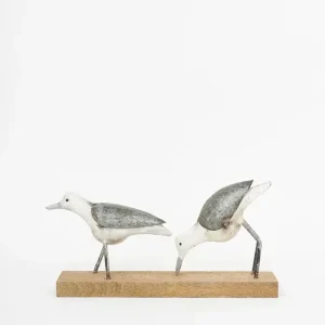 Precisión Industrial Certificada Dos pájaros de acero reciclado