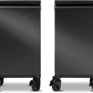 Precisión Industrial Certificada Ensemble de 2 cabinets de rangement sous le BBQ, séries Prestige Phantom, Napoléon