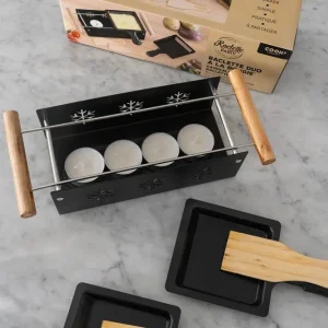 Raclette para duas pessoas compatible con Portamachos Estándar