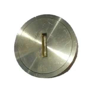 Registro bronce 2" semi macizo - Neco para Roscado en Aluminio