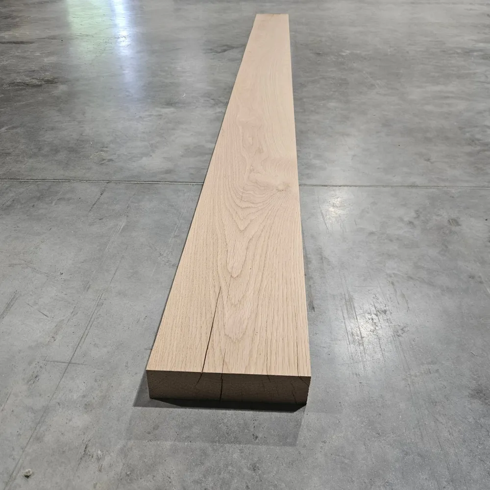 Solive chêne bois massif - 50x200 - L=2.5m (raboté 2 faces)