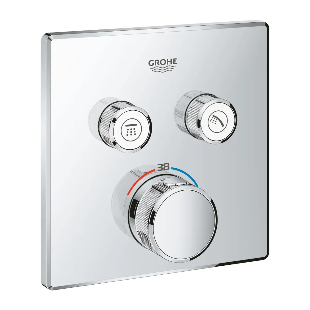 Termostato Empotrado Cube De 2F Grohtherm - Grohe (DIN 352)