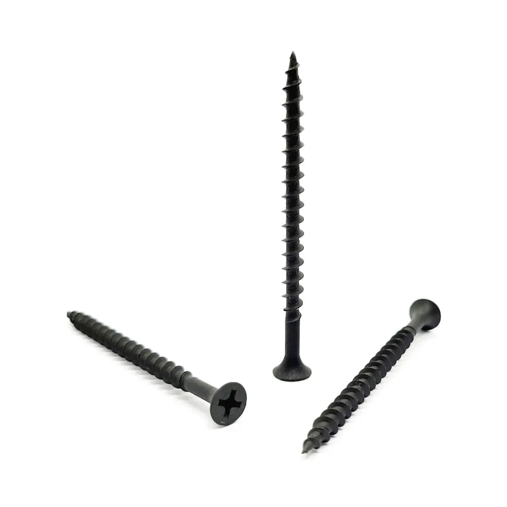 Tornillo bis denso negro drywall 8 x 2 1/2" FIXO con Garantí de 1 ño