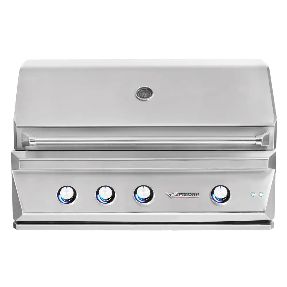 Twin Eagles 42'' barbecue gaz avec rôtisserie infrarouge et zone de saisie