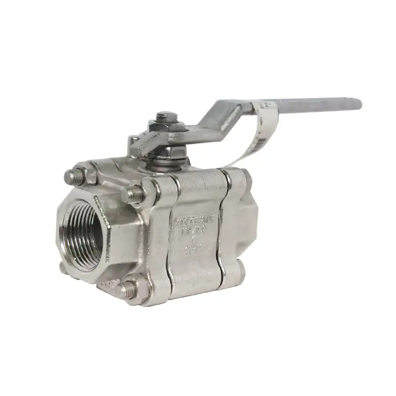 Válvula de acero inoxidable de 2" roscada, 466 t, worcester | Con Estuche Protector