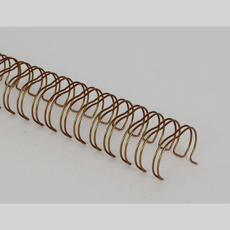 Wire-O PASO 2:1” 25,40mm Bronce 23 anillas (2 unidades) Artis Decor con Garantí de 1 ño