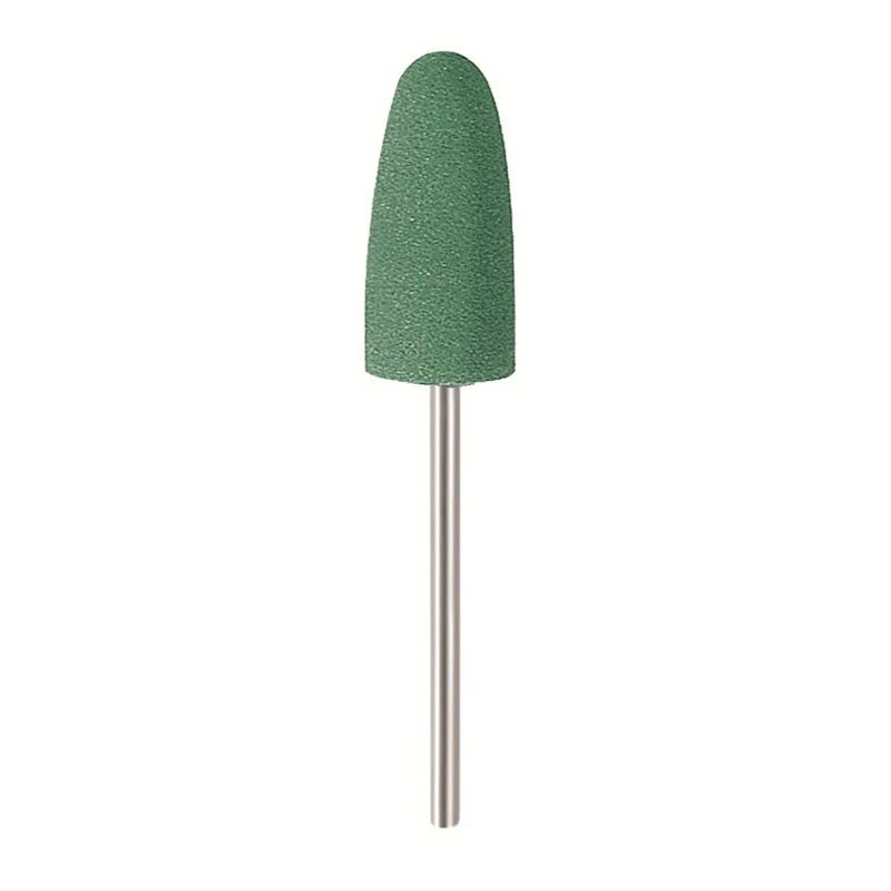 Flame de polisor de resina verde edidera x 6 u acabado de pulido acrílico con 3 Machos por Juego