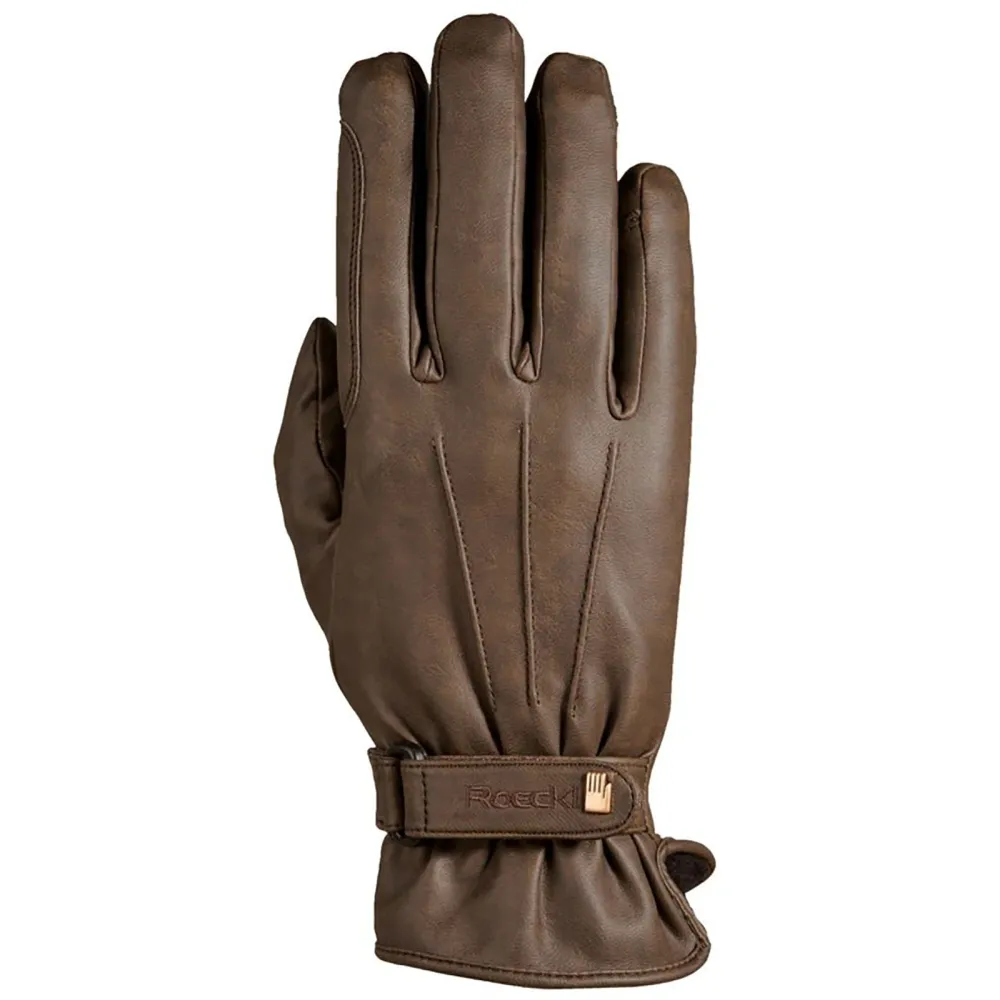 Guantes de equitación Weymouth Antique Mocha Dark Marrón 6
