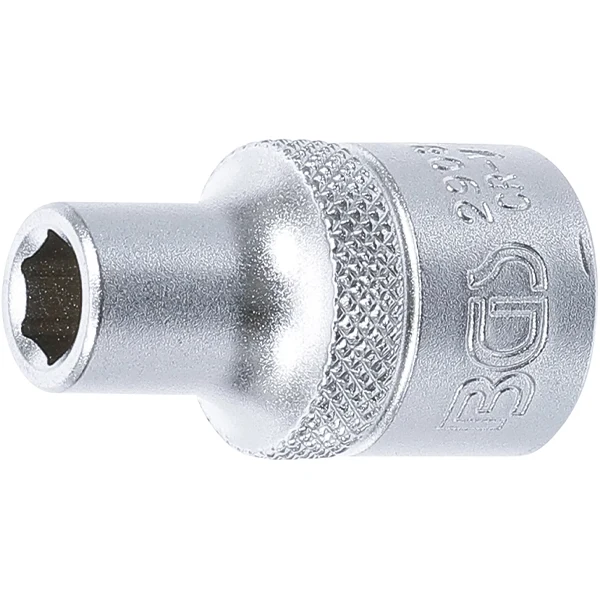 LLAVE DE VASO HEXAGONAL | 1/2" | 8 MM con 3 Machos por Juego