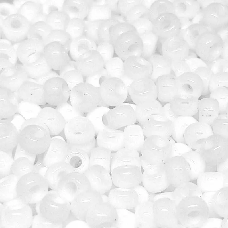 6/0 MIYUKI - rocalla - Cubriente White - 1gr.