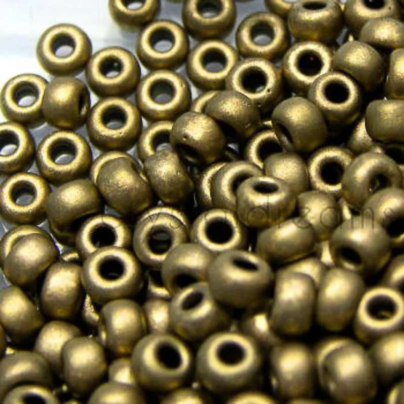 6/0 MIYUKI - rocalla - Metallic Matte Tono bronce - 1gr. con Garantí de 1 ño