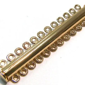 Para Roscas Ciegas Cierre Magnetico - 24 anillas - 66x5mm - Rose Tono oro