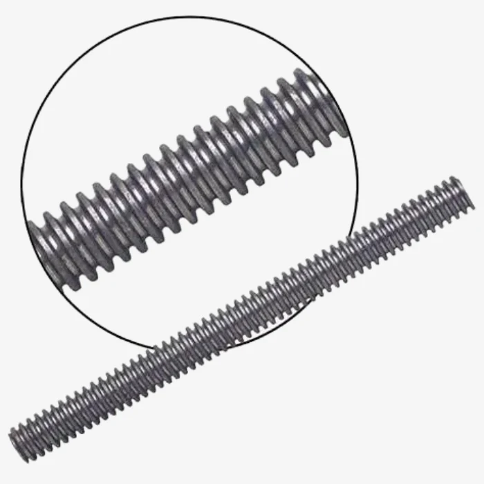 Para Roscas Ciegas Varilla Roscada Acme Inoxidable 1 metro - 7/8" - 6H