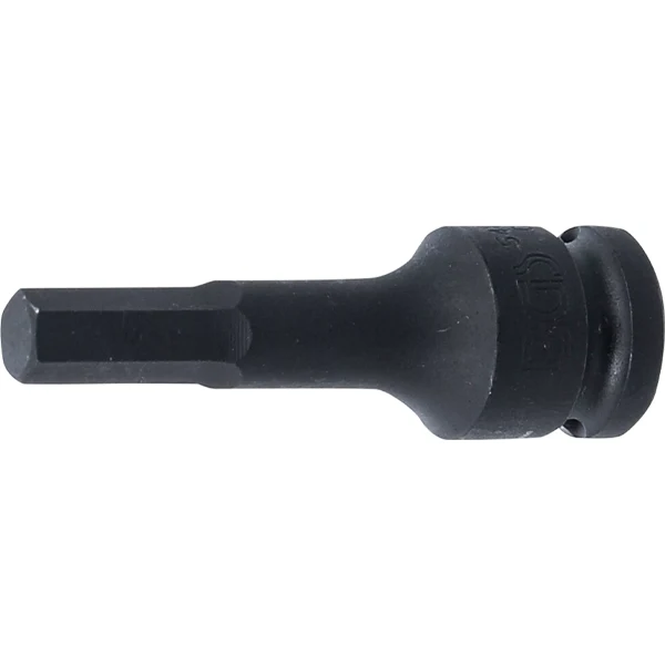 PUNTA DE VASO DE IMPACTO HEXAGONAL INTERIOR 10 MM | 1/2" | 75 MM con 3 Machos por Juego