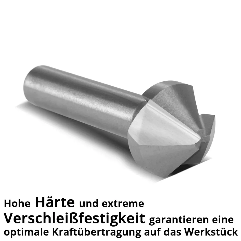 Steelwork HSS Cone Pen 6 Conjunto 90 ° 6.3-20.5 mm DIN 335 Formulario C Senker | Deutzenker | Drill Senk | Ansenker | Freg...