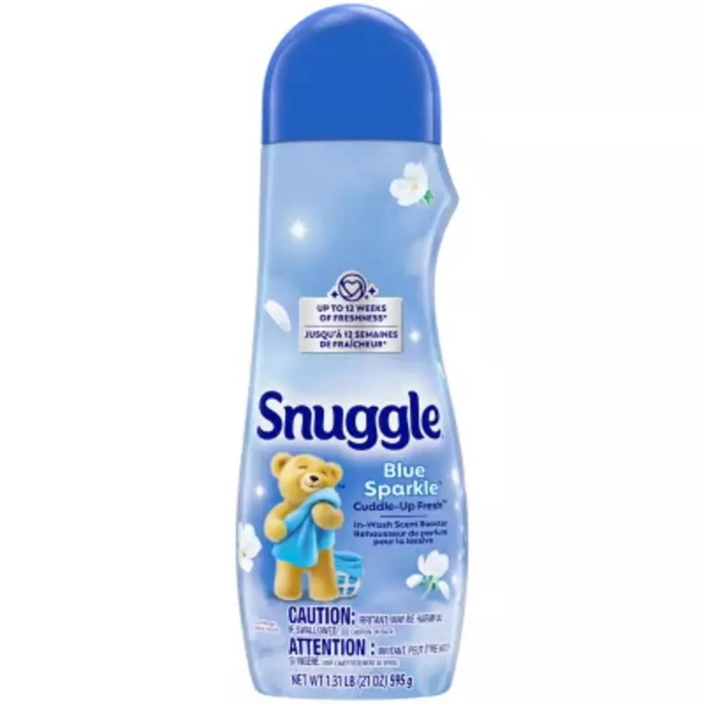 Cristales potenciadores del aroma de la ropa con aroma floral y cítrico Snuggle White, 21 oz, 1 paquete (paquete de 4)