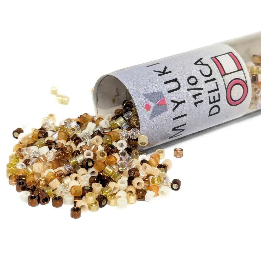 DB-MIX22 Tubo Miyuki Delica 11/0 Mix Honey Butter 7,2gr