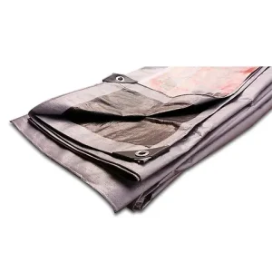 Toolcraft tc0824 lona gris uso rudo 20 x 30 con Estuche Protector