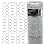 Rollo Malla Hexagonal Cal.22, 1.2x 45m, Abertura 25mm, 16kg, Fiero 44657