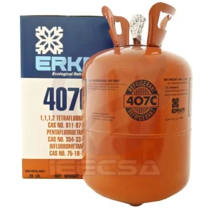 GAS REFRIGERANTE R407C 11.3 KG CILINDRO ERKA con Software de álisis