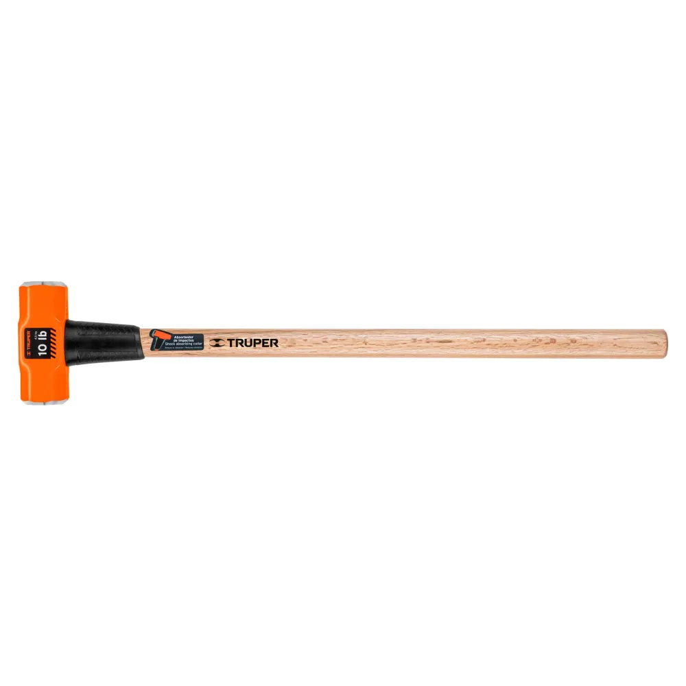 Palangana de Limpieza Marro Octagonal 10 Lb, Mango De Madera 36', Truper 16512