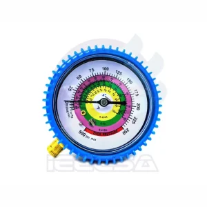 MANÓMETRO AZUL/BAJA R410A R22 Y R404 ERO para Monitoreo Industrial