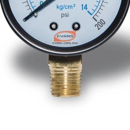 Profesional Certificado MANOMETRO 0-200PSI 1/4NPT - MA200-1/4