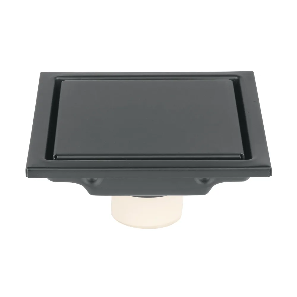 Resumidero invertible 4', anti olores, acero inox, negro, Aq