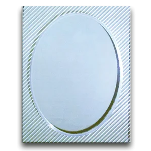 ESPEJO TX-3101 80X60 OVAL ENMARCADO (Calidad única)*