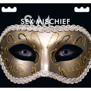 Máscara de Satén Gris Sex & Mischief SS10081