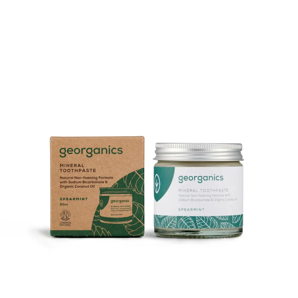 Dentífrico sin aditivos Hierbabuena y Coco Georganics 60 ml