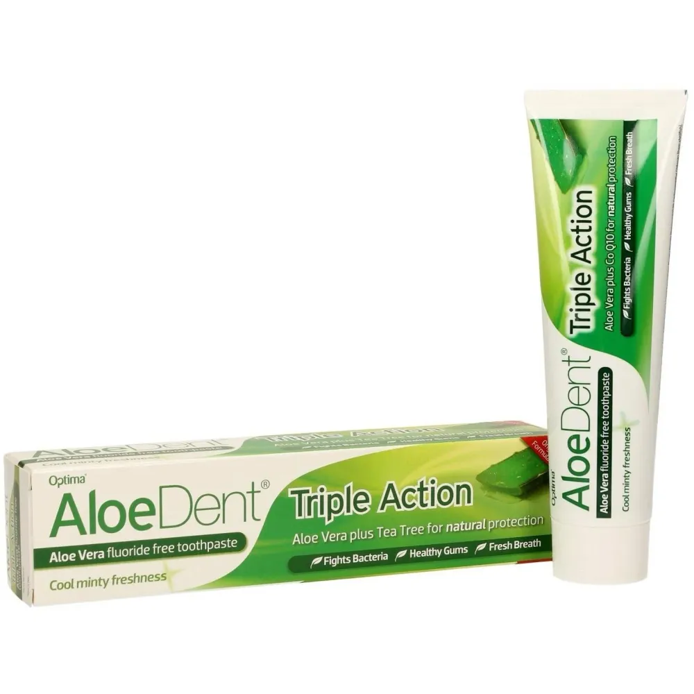 Pasta de dientes natural Aloe Vera auténtico AloeDent 100 ml
