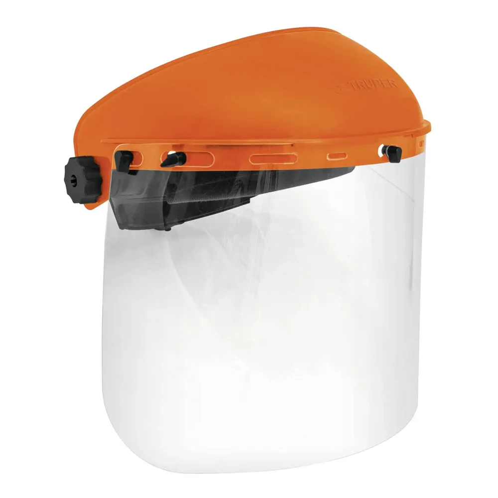 Revelador de Placa Protector facial abatible de polipropileno con mica de policarbonato mca truper seg. Industrial ofrecer...