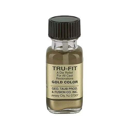 Venda Cohesiva Die Spacer Tri -Fit Tono oro - Spaceur Varniz para yeso de yeso - 15 ml de botella