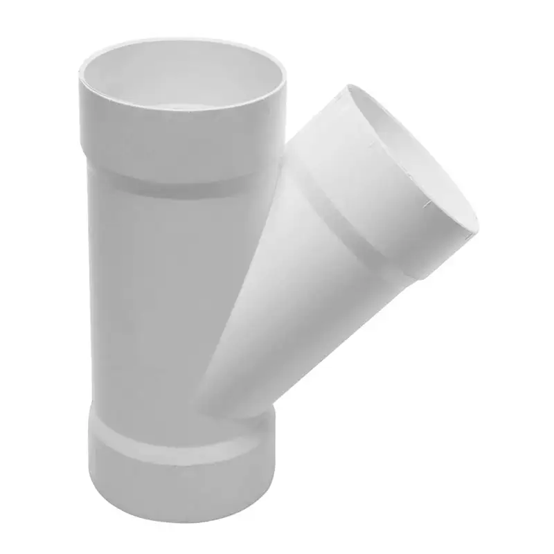 Yee sencilla 150 x 100 mm pvc sanitario Edición Hospitalaria
