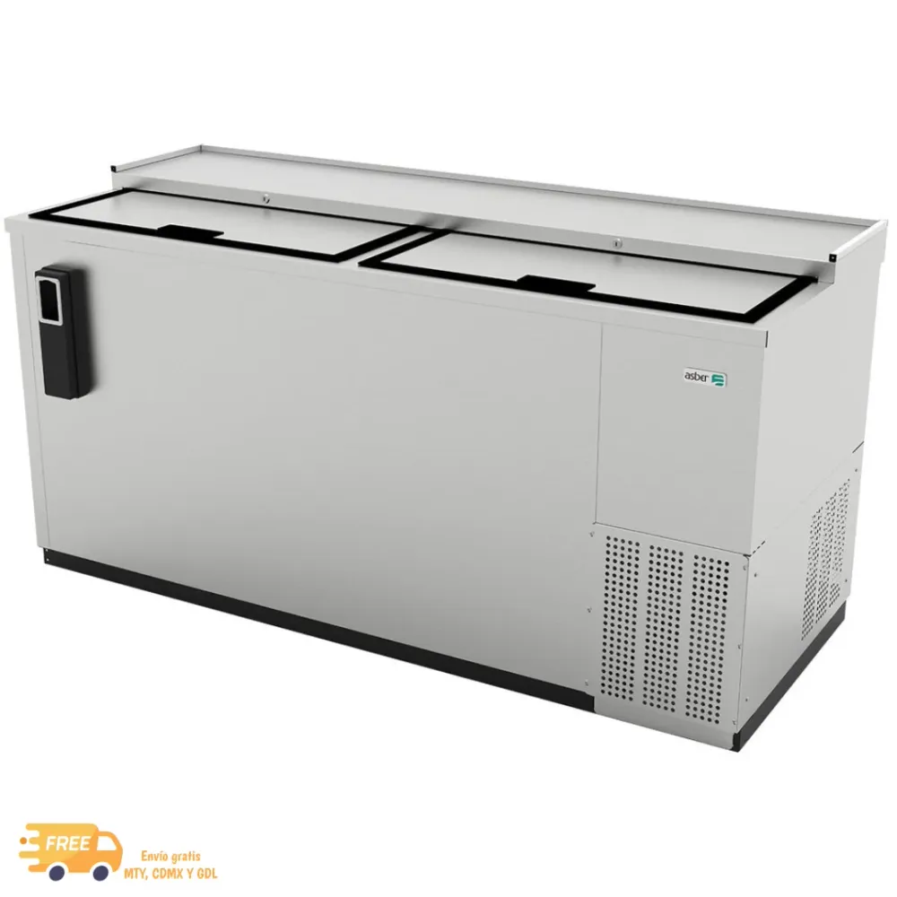 Grado Industrial ASBER ADBC-65-S Acero Inoxidable Botellero Refrigerado