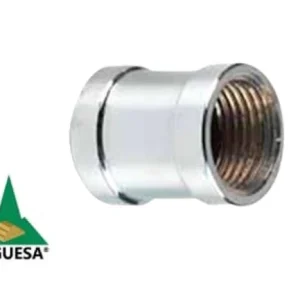 Union bronce cromado robusto 1/2" - Fuguesa
