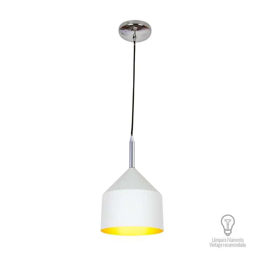 Lampara colgante | auva blanco