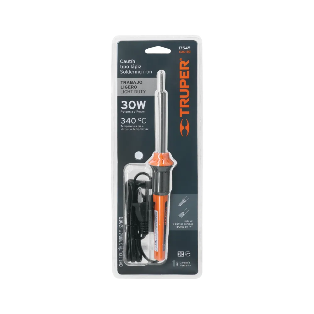 TRUPER CAUTIN TIPO LAPIZ 30W - 17545